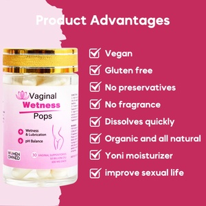 Chinaherbs Yoni Pops para la Humedad, Cápsulas de Polvo Probiótico Orgánico, Limpieza Vaginal, Equilibrio del pH, Estrechamiento Vaginal Natural - Product Image 5