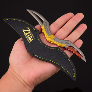 Légende japonaise <span class=keywords><strong>Zelda</strong></span> Personnalisable 17cm Métal Modèle Big Spunball Holster Version Weapon Collection 49g Cool Model - Product Image 4