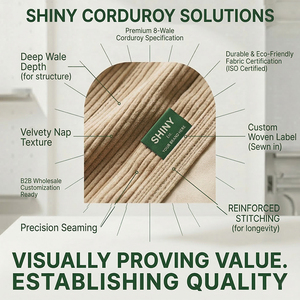 Sac à main vintage en velours côtelé vert forêt avec étiquette tissée personnalisée pour <span class=keywords><strong>boutique</strong></span>, petit sac fourre-tout esthétique - Product Image 2