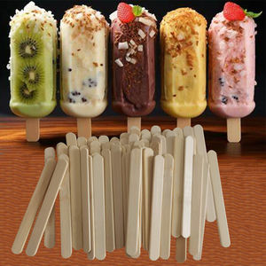 แท่งไม้แบนแบนแบบใช้แล้วทิ้งสำหรับอาหาร - Product Image 1