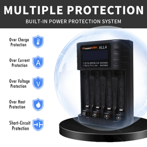 ALL4-newQQスマートポータブルタイプC高速充電1.5V <span class=keywords><strong>1.2V</strong></span>充電式AA AAAリチウム電池充電器スマートデバイス - Product Image 4