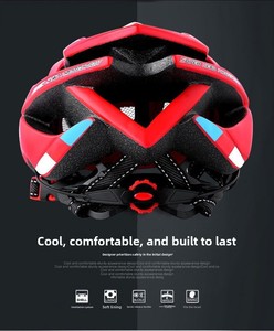 Casque de vélo de route unisexe OEM/ODM <span class=keywords><strong>Giant</strong></span>, finition mate, avec maille anti-insectes, intégral, design monobloc, sécurité pour le VTT - Product Image 6