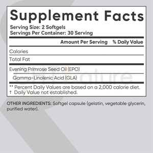 Chtnature Private Label Natuurlijke Ondersteuning 60 Zachte Gels Teunisbloemolie Softgel Capsules - Product Image 3