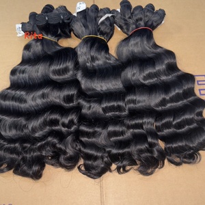 Paquete de Cabello Indio Virgen, Cabello Rizado Vietnamita Birmano con Cutícula Alineada, Cabello Camboyano con Ondas Sueltas, Paquetes de Cabello Rizado Indio Birmano - Product Image 3