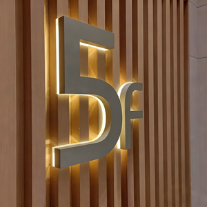 Enseigne commerciale personnalisée à LED, panneau de nom de magasin, designs d'enseignes en acrylique, lettres rétroéclairées, enseigne personnalisée pour magasin de tabac, enseigne LED, enseigne électronique - Product Image 6