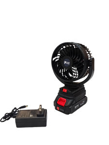 Ventilador inalámbrico mini de 5 pulgadas con motor sin escobillas de 21V, alimentado por batería de litio, adecuado para interiores y exteriores, en stock. - Product Image 6