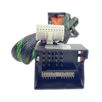 Amplificateur DSP de voiture 4 canaux classe D Plug-and-Play TK-DSP-DZ02 avec faisceau de câblage pour Volkswagen MQB (stéréo d'origine sans amplificateur, non Dynaudio)