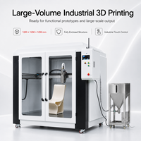 Printer FGF Industri Baru Tugas Berat Tertutup dengan Ukuran Bangunan 1200x1200x1200mm, Modul Pemandu Linear, Transmisi Sabuk, dan Meja Pemanas