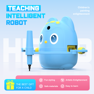 Robot de <span class=keywords><strong>Dessin</strong></span> Intelligent <span class=keywords><strong>pour</strong></span> Enfants, Jouet Éducatif, Batterie Rechargeable, Plastique, <span class=keywords><strong>pour</strong></span> l'Éveil Artistique Précoce, Cadeau d'<span class=keywords><strong>Anniversaire</strong></span> <span class=keywords><strong>pour</strong></span> Enfants - Product Image 1