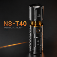 Lampe torche LED tactique haute luminosité, zoomable, étanche, pour le camping et les situations d'urgence en extérieur, en alliage d'aluminium