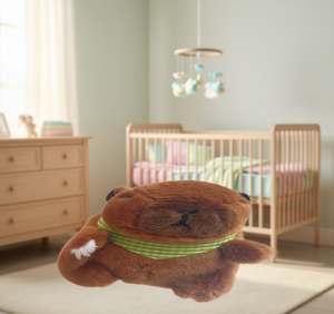 Oso de Peluche Colgante de 12 cm que Canta con Música, Juguete Relajante para Bebés - Product Image 2