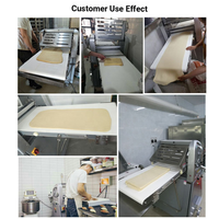 Laminoir à pâte automatique pliable pour table, idéal pour la boulangerie domestique et les petites pâtisseries, machine à aplatir le pain, prix usine