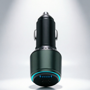 <span class=keywords><strong>Chargeur</strong></span> de voiture mini triple port en alliage d'aluminium |   Charge rapide PD 118W pour téléphone/ordinateur portable |   2 configurations : 2C+A ou C+A |   <span class=keywords><strong>Chargeur</strong></span> de voiture USB-C - Product Image 6