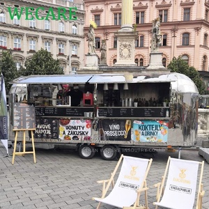 WECARE Straßen-Imbisswagen für Pizza, Hotdogs, Donuts, Fast Food, Mobiler Kaffee- und Eiscreme-Verkaufswagen zum Verkauf - Product Image 1