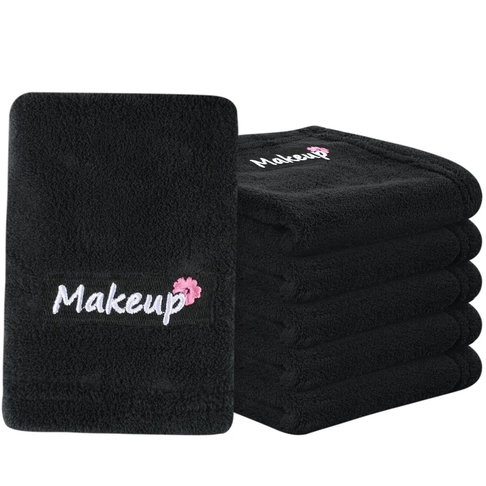 Asciugamano per la pulizia del viso riutilizzabile con Logo personalizzato 30*30cm all'ingrosso