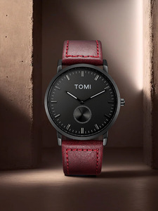 นาฬิกาคู่รัก <span class=keywords><strong>TOMI</strong></span> T072 T073 รุ่นปรับแต่งได้ นาฬิกาควอตซ์แฟชั่นหรู สายหนัง เหมาะสำหรับเป็นของขวัญ ขายส่ง นาฬิกาคุณภาพสูง - Product Image 1