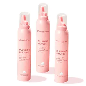 Échantillon Gratuit <span class=keywords><strong>Mousse</strong></span> <span class=keywords><strong>Coiffante</strong></span> <span class=keywords><strong>Hydratante</strong></span> pour Cheveux Bouclés Marque Privée - Product Image 1