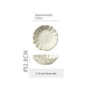 Bộ đồ ăn sứ nổi kiểu cổ điển, sang trọng, đĩa ăn bít tết kiểu Pháp, bát cơm tráng miệng, không độc hại - Product Image 6