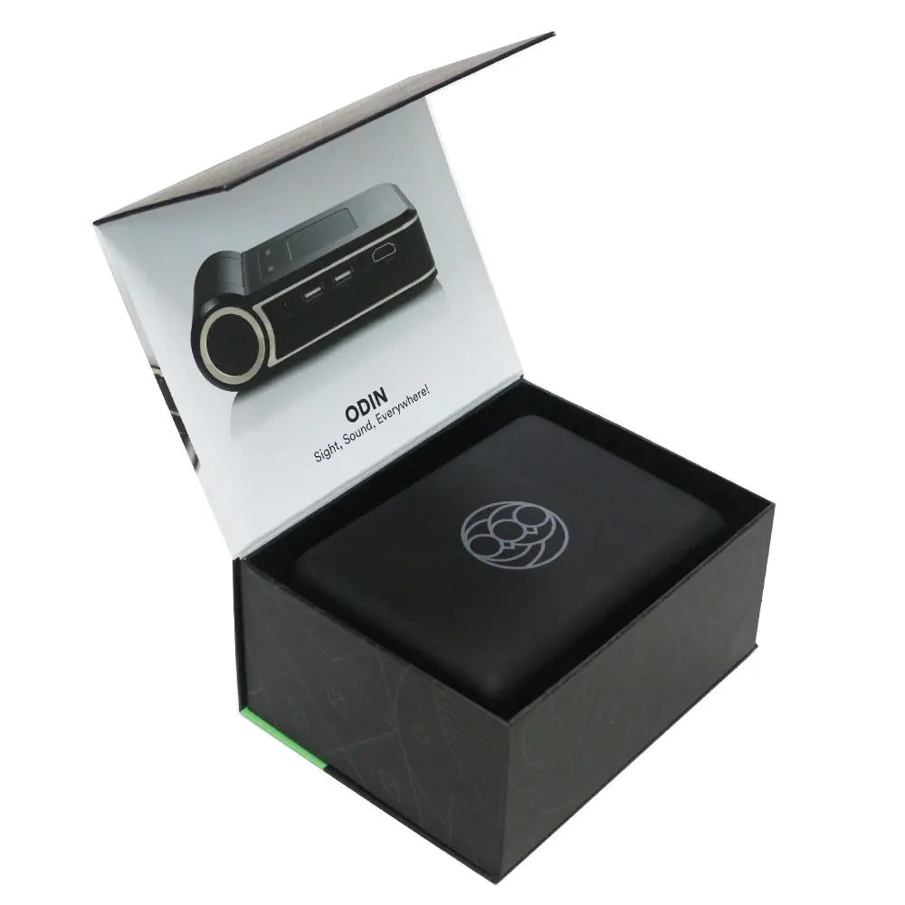 Benutzer definiertes Logo mit magnetischen elektronischen Produkten Mini-Projektoren Kamera Verpackung Papier box