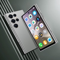 Mini Teléfono Inteligente S25 Pro, Teléfono Celular Pequeño con Pantalla HD de 4.0 Pulgadas, Android, Quad Core, 2GB/16GB, 2000mAh