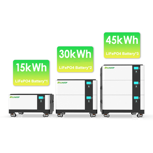 แบตเตอรี่ลิเธียม51.2โวลต์300AH 15KWH 45KWH 60KWH พลังงานแสงอาทิตย์ที่มีและแผงเก็บพลังงานในบ้าน LFP51300ลิเธียม B - Product Image 1