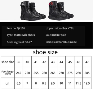Chaussures de sport pour hommes Bottes de motocross antidérapantes en microfibre TPU Chaussures de protection tout-terrain pour l'aventure <span class=keywords><strong>Cross</strong></span>-Country Motorcycle Gear - Product Image 6