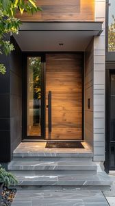 Portes d'entrée en bois de teck massif, design simple et moderne, dernières tendances américaines, design plat en verre, <span class=keywords><strong>photo</strong></span> - Product Image 4