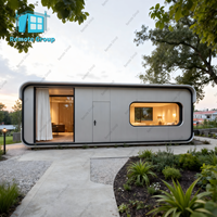 2025 China Factory Venta caliente 40ft Capsule House con jacuzzi para Glamping de lujo