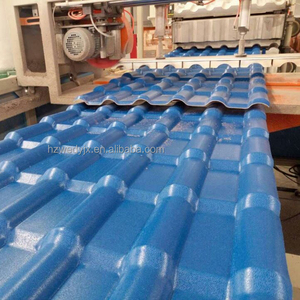 Machine de fabrication de tuiles de toit en terre cuite synthétique, résine plastique Telha PVC - Product Image 4