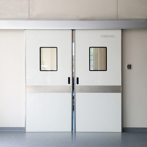 <span class=keywords><strong>Porte</strong></span> <span class=keywords><strong>coulissante</strong></span> automatique hermétique en acier inoxydable 304 au design moderne pour salle d'opération hospitalière, bloc opératoire et salle de soins intensifs - Product Image 2