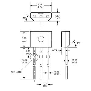 10pcs SS41F <strong>A3144</strong> SS49E 0H137 ATS276 US1881 UGH3503 <strong>Hall</strong> <strong>Effect</strong> <strong>Sensor</strong> TO-92 <strong>Hall</strong> Element <strong>Sensor</strong> Motor 3 Pins - Product Image 2