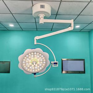 Lámpara Quirúrgica de Doble Cabezal con Fuente de Luz Fría LED de 150W, Certificación CE, para Iluminación de Operaciones en Hospitales Veterinarios - Product Image 3
