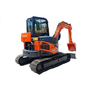 Mini-excavatrice d'occasion Hitachi ZX50 du Japon, excavatrice Hitachi ZX50U importée, mini-pelleuse à bas prix - Product Image 1