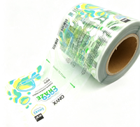 Autocollant personnalisé pour cosmétiques en PET, autocollant transparent, autocollant imprimé clair, autocollant en rouleau, autocollant avec logo