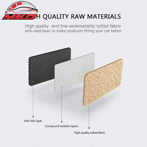 Tapis de sol pour Nissan Altima 13-18, 4 pièces, tapis antidérapants en velours pour voiture, avant et arrière - Product Image 6