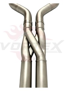 Vortex CROSS Z-PIPE ระบบท่อไอเสียสแตนเลสขัดเงาสำหรับ M5 G90รถซีดาน4.4T biturbo ประสิทธิภาพสูง - Product Image 5