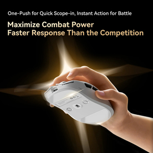 Ratón Inalámbrico para Esports VGN Dragonfly F2 <span class=keywords><strong>Master</strong></span> GT Tri-Mode PAW3955 Extreme Dual 8K 58g Ultraligero con Revestimiento Anti-Sudor - Product Image 4