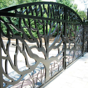 Decoración de Jardín, Panel de Cerca Metálica Cortada con Láser, Fabricación de Láminas para Cercas - Product Image 2