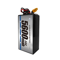 350wh/kg 5600mah 5500mah 5200mah 3S/4S/6S High C Rating 30C Lithiumion Drone Batterie pour FPV Drones et air Modelcraft