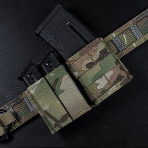 Pochette tactique en nylon pour accessoires 9 mm et 5,56 mm, triple pochette Molle à ouverture supérieure pour gilet tactique, idéale pour la chasse - Product Image 6