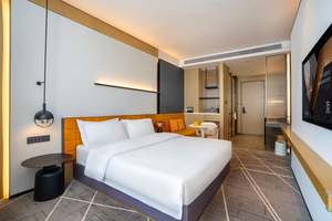 Lit d'hôtel <span class=keywords><strong>Von</strong></span> ensemble de meubles d'hôtel modernes ensemble de salon et de chambre à coucher ensemble de meubles de salle de bain d'hôtel ensemble de vanité - Product Image 3