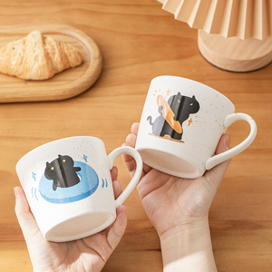 Tazze di caffè in ceramica, tazze, tazze per bere per uso domestico, squisite e particolarmente belle tazze d'acqua per ufficio - Product Image 6