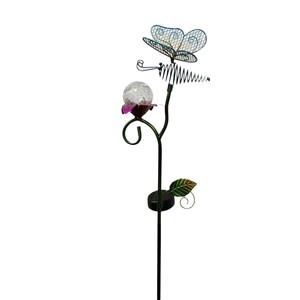 Lámpara Solar de Jardín con Forma de Mariposa, Decorativa, Resistente al Agua, con Estaca, para Exteriores - Product Image 5