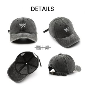 Gorra de Béisbol de Algodón Lavado Unisex de 6 Paneles, Precio de Fábrica, Talla Ajustable, Premium, Sin Estructura, Bordada - Product Image 2