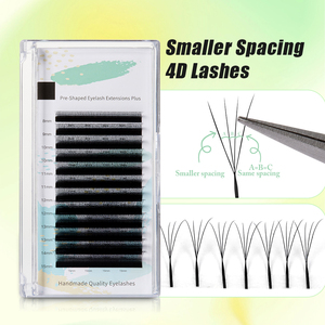 Extensiones <span class=keywords><strong>de</strong></span> Pestañas Yelix Narrow 4D W <span class=keywords><strong>de</strong></span> 6mm 0.07, Extensiones <span class=keywords><strong>de</strong></span> Pestañas Personalizadas con Espaciado Reducido, Suministros para Pestañas al por Mayor, Bandejas <span class=keywords><strong>de</strong></span> Pestañas - Product Image 1