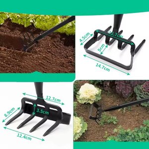 Houe et cultivateur outil à main de <span class=keywords><strong>jardin</strong></span> boucle d'échauffement robuste Hula <span class=keywords><strong>Action</strong></span> houe métal désherbeur grattoir <span class=keywords><strong>jardin</strong></span> râteau extracteur de mauvaises herbes - Product Image 6