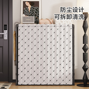 Meuble à chaussures anti-poussière multi-niveaux, rangement autoportant pour salon - Product Image 3