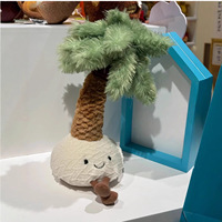 Adorable Peluche Palmier Amusante, Douce et Moelleuse, Poupée en Peluche Cocotier, Décoration pour Chambre d'Enfant, Canapé, Cadeau d'Anniversaire