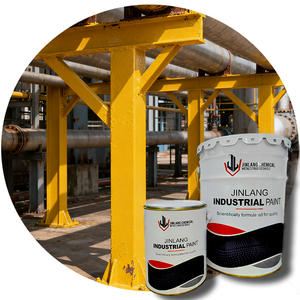 Capa superior de poliuretano alifático acrílico anticorrosión resistente a la intemperie pintura industrial de <span class=keywords><strong>esmalte</strong></span> gris claro - Product Image 3