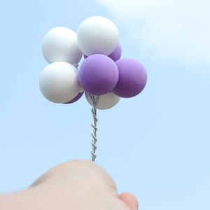 Arcilla confesiones globo <span class=keywords><strong>pastel</strong></span> Topper <span class=keywords><strong>cumpleaños</strong></span> <span class=keywords><strong>pastel</strong></span> decoración boda fiesta Decoración - Product Image 3